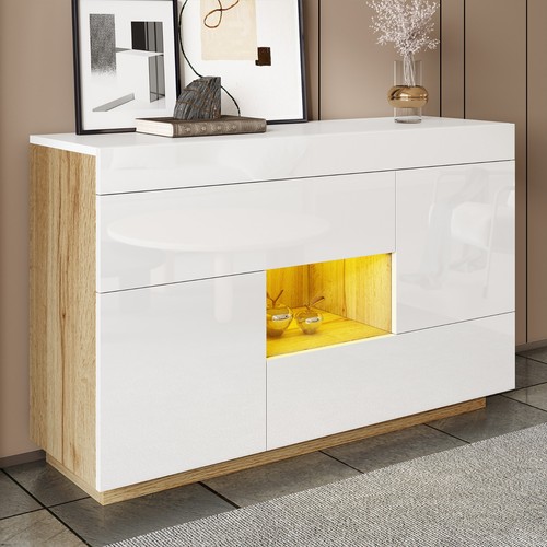 Hochglanz moderner sideboard - hochglanz,