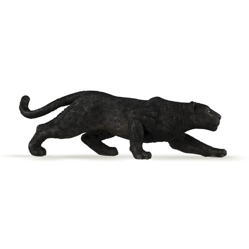 Schwarzer panther tierfigur - schwarzer,