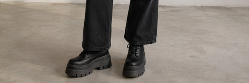Damen lederstiefel bronx - damen,