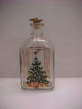 Holmegaard Weihnachtsflasche / Christmas Bottle  1985 