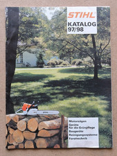 orig. Katalog Stihl 1997/98 / Motorsäge Forst Technik usw. 72Seiten