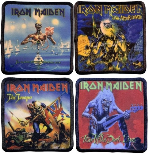 Iron maiden patch - iron,