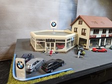 H0 Diorama BMW Autohaus  1:87