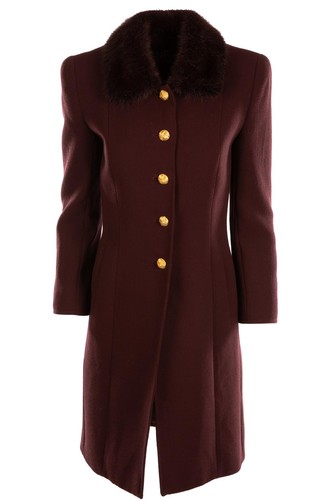 Fontana couture bordeaux nerz - fontana,