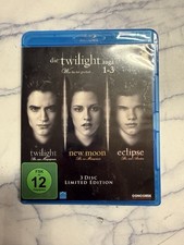 Twilight Saga Blu-ray DvD 1-3
