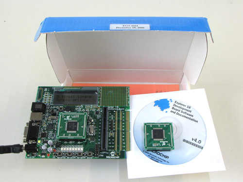 Microchip explorer board - microchip, 16