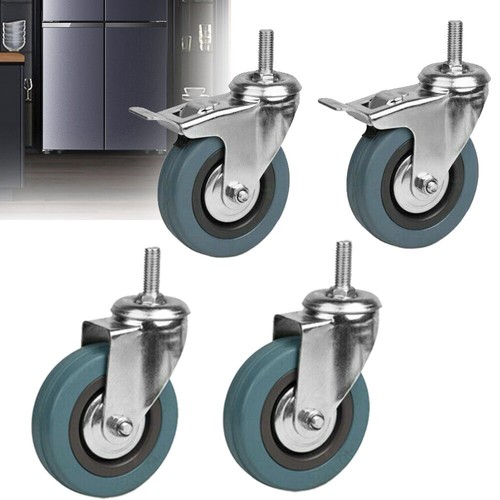 Lenkrollen mit gewindestift - 4x,