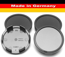 4 x Nabenkappen Nabendeckel B1N flach mit Rand schwarz 58mm / 55mm RH RC Brock 