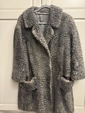 Mantel Pelz Swakara Fell Grau Persianer 