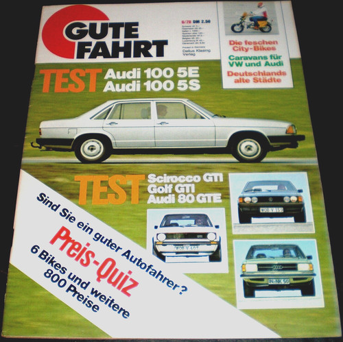 Gute fahrt vgl test vw - fahrt,