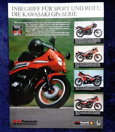 Kawasaki gpz serie originale - gpz, serie,