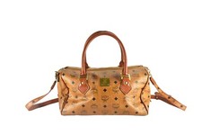 ✅MCM TASCHE WEEKENDER SPORTTASCHE vintmarket.de COGNAC 4217