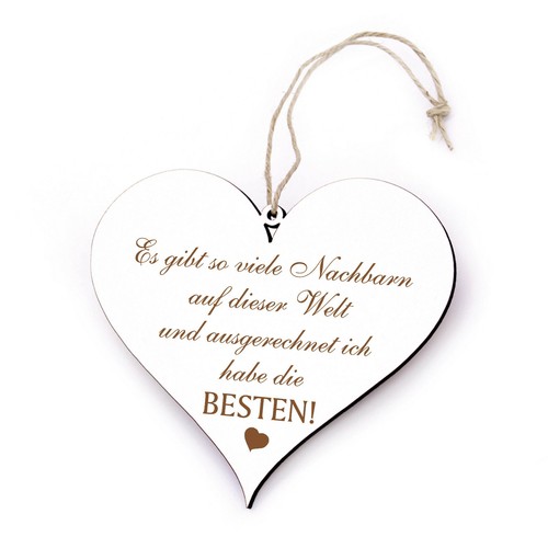 Schild herz spruch beste - herz,
