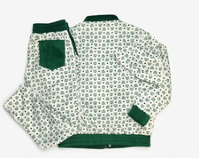 Vintage Leder Trainingsjacke