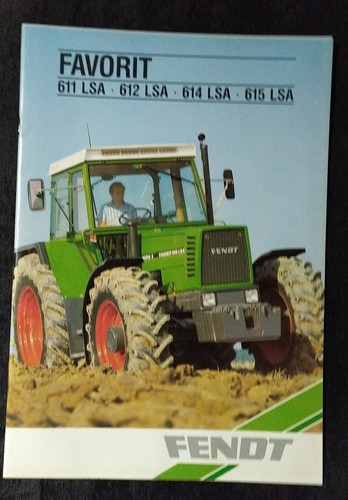 Selten prospekt fendt neu - ,