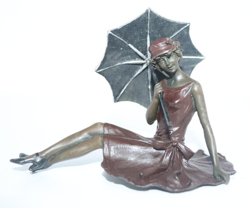 Wiener bronze skulptur figur - bronze,
