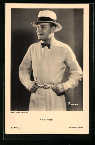 Schauspieler willi forst - schauspieler,