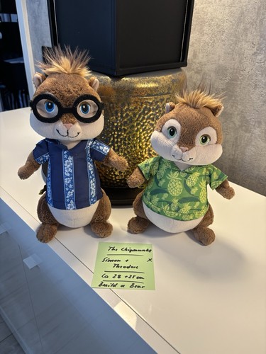 The chipmunks stofftiere - the,
