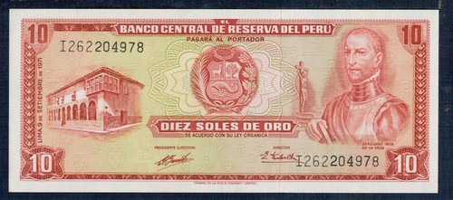 Peru soles oro - peru, 10