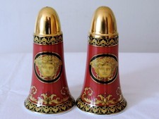 ROSENTHAL VERSACE MEDUSA RED SALZ UND PFEFFER STREUER