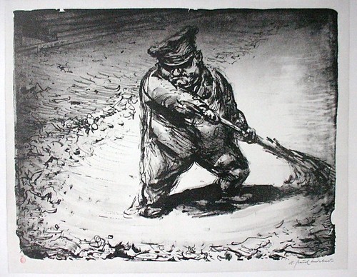 Paul weber original - a.,