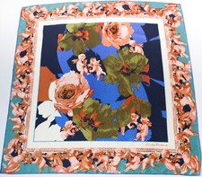 Christian Fischbacher Seidentuch Pop Art Cherubs groß