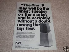 Ohm F Lautsprecher Ad, 1977