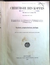 Chirurgie des Kopfes. Handbuch