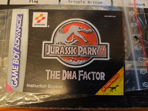 Jurrasic park game boy - park,