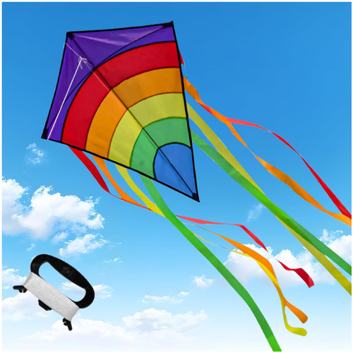 Regenbogen drachen einleiner - regenbogen,