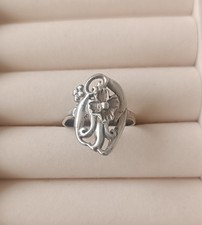 Antiker jugendstil ring aus - antiker,