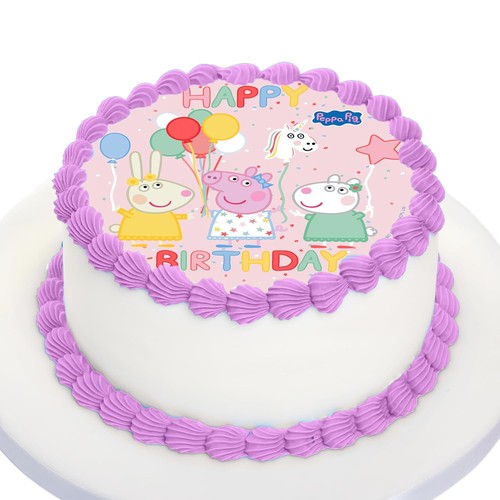 Peppa wutz tortenaufleger - peppa, |