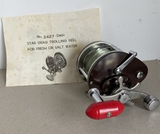 VINTAGE Angelrolle- DMH 2427 - Star Drag Trolling Reel- Japan- Angel Rollen 