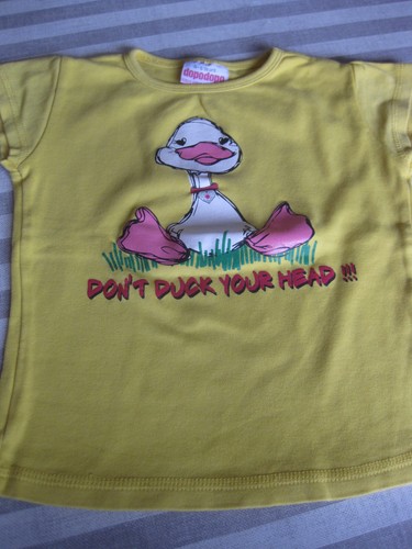 Shirt 110 gelb - t-shirt,