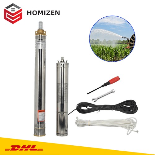 Homizen tiefbrunnenpumpe 750w - tiefbrunnenpumpe,