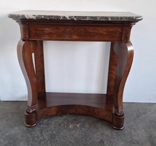 Feiner biedermeier wandtisch - biedermeier,