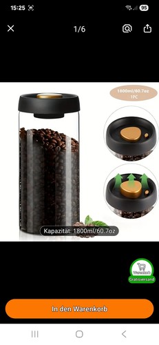 Vakuumgefäß mit pumpe aus - mit,