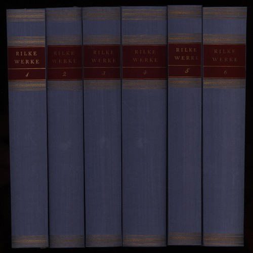Rilke sämtliche werke - rilke,, 6