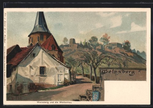 Künstler weinsberg - künstler-ak,