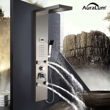 Auralum duschpaneel duschset - duschpaneel,