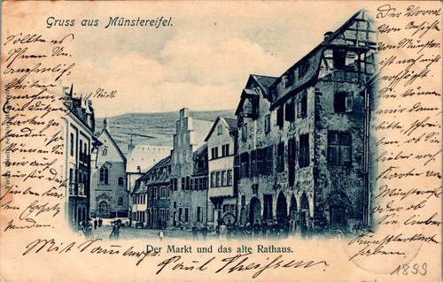 Gruss aus bad münstereifel - ak,