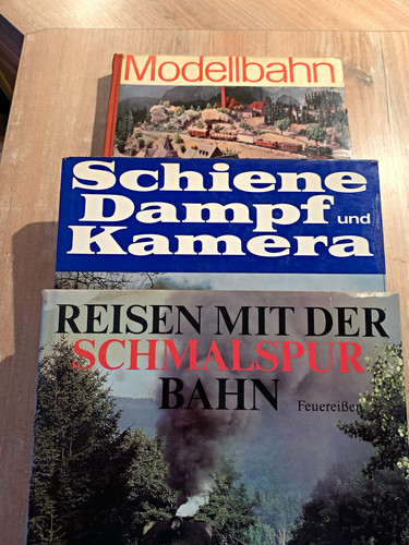 Eisenbahn literatur - 3x,