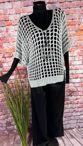 Häkel pullover top - pullover,