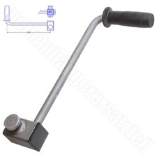 AL-KO Handkurbel - Vierkant -