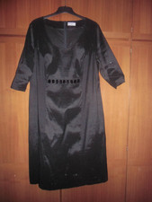 Ulla Popken@Extravagantes schwarzes Taftkleid Midi  Größe 52- neues Vorführmodel