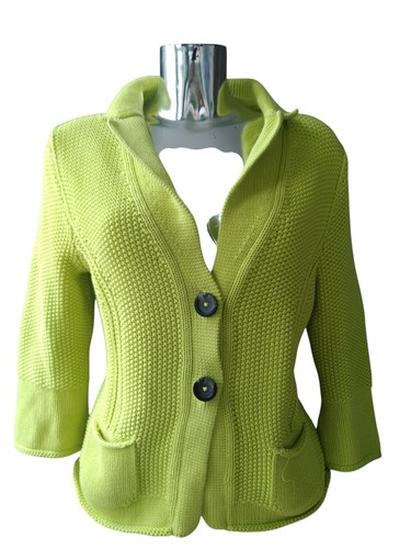 Lemonfarbene strickjacke gr - lemonfarbene,
