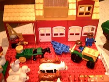 LEGO DUPLO Bauernhof auf Grundplatte