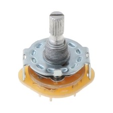 Shaft Panel Mount 2P5T Rotary