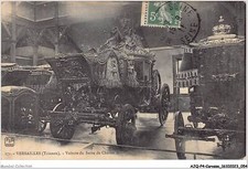 AJQP4-0387 - KARETTE - VERSAILLES - WAGEN DES KRONUNG VON CHARLES X