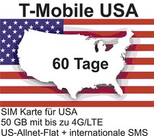 T-Mobile USA Prepaid SIM mit